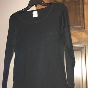 Black Long Sleeve Tee